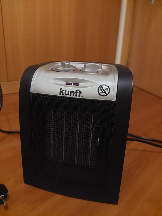 Aquecedor termoventilador como novo