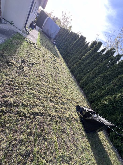 Aeracja rurkowa trawnika piaskowanie wertykulacja regeneracja trawnika