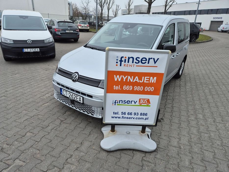 Volkswagen Caddy VW Caddy 5-osobowy, 2,0 102KM, bezwypadkowy, 91 000 zł netto