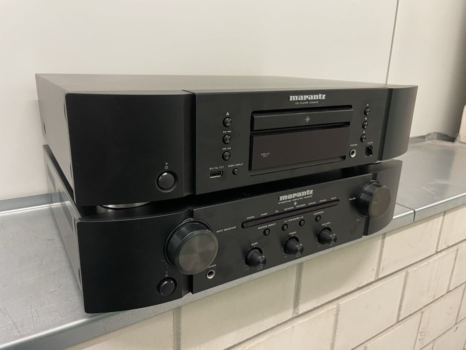 Marantz PM6005 + CD6005 - komplet z pilotami - Stan perfekcyjny