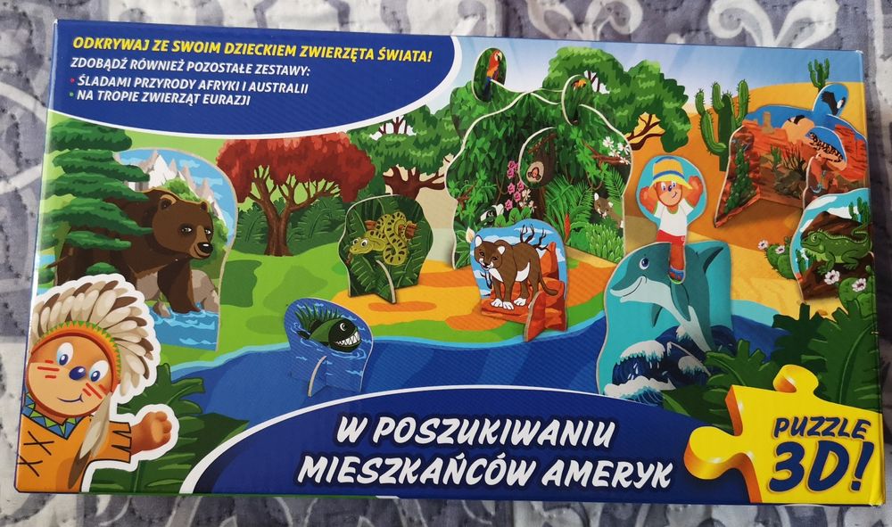 Puzzle edukacyjne 3D