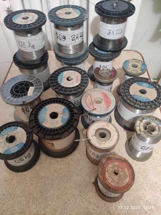 Drut oporowy KANTHAL 0.4 mm 3.5 kg