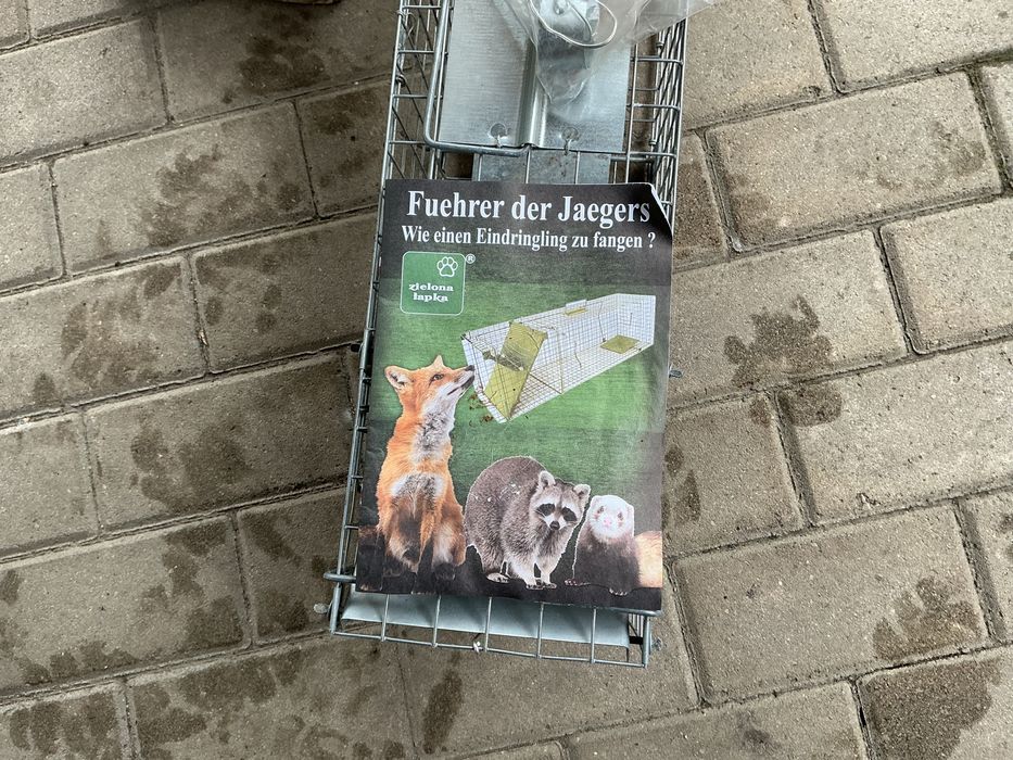 Łapka duża, metalowa, na kuny itp. Odbiór własny.