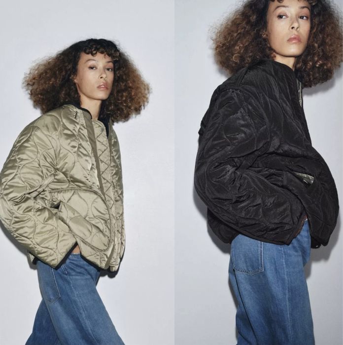 Двохстороння куртка Zara S 36 M 38