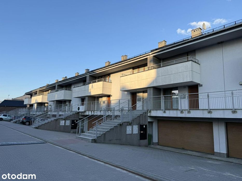 3 pokojowe mieszkanie z dużym ogródkiem i tarasem w szeregowcu