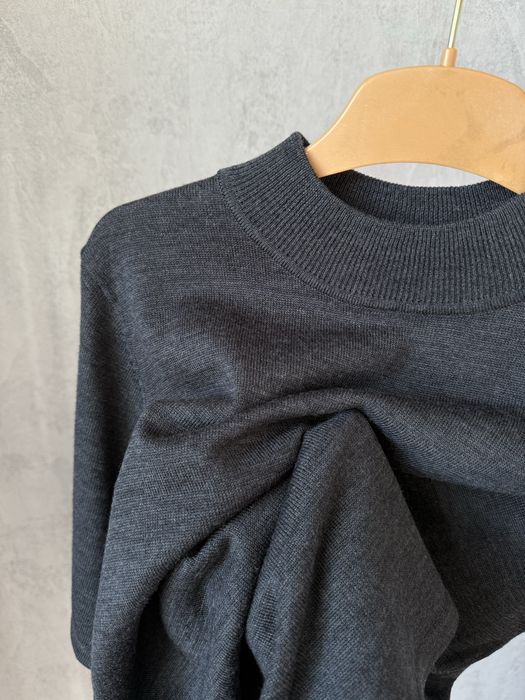 Вовняний светр з коротким рукавом cos стиль