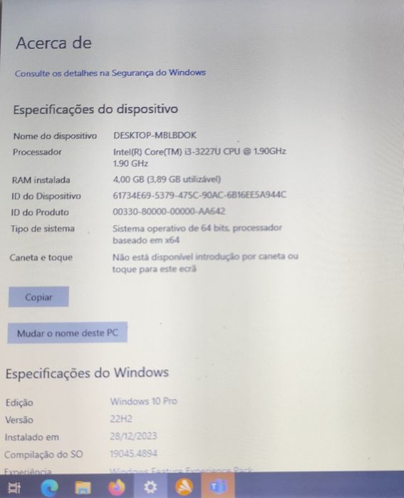 Portátil HP Intel Core I364739504072577124