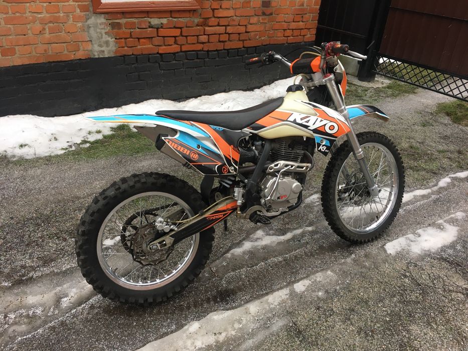 Kayo 250 K1,K2 enduro/кросс (BSE,Geon,Kovi,Profactory)