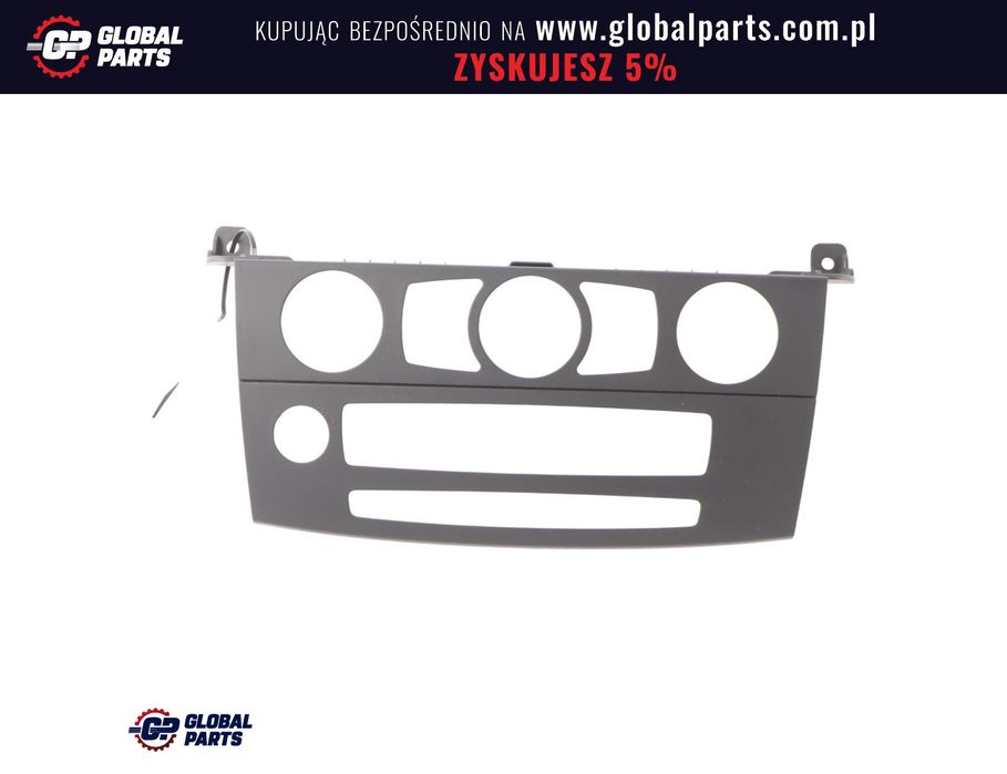 BMW E60 E61 LCI Osłona Ramka Panelu Klimatyzacji Nawigacji