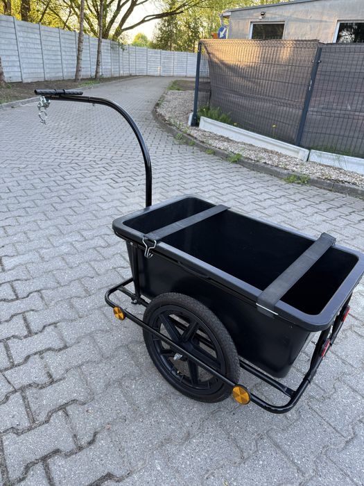 Przyczepka rowerowa bagażowa wózek transportowy