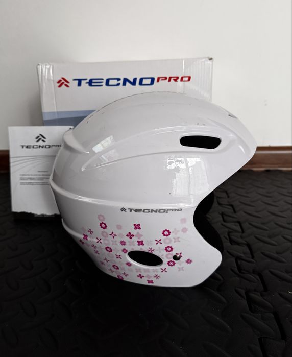 Kask narciarski TECNO Pro dla dziewczynki r. 52-54 cm