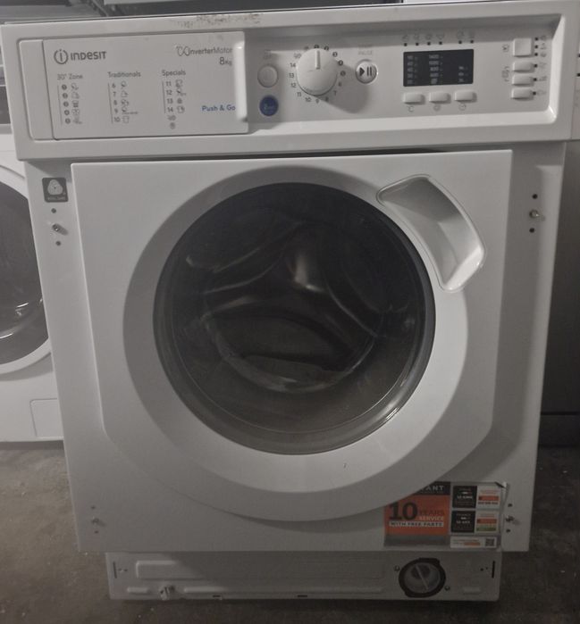 Máquina de lavar roupa indesit 8kg encastre