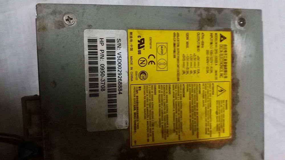 Fonte de alimentação Delta HP DPS-125EB