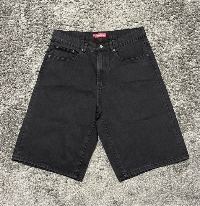 Джинсовые шорты Supreme