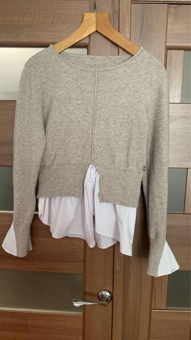 Кофта з імітацією сорочки