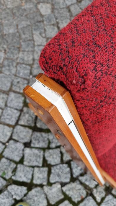 Sofa Mid Century design Czechosłowacja lata 60 rozkładana