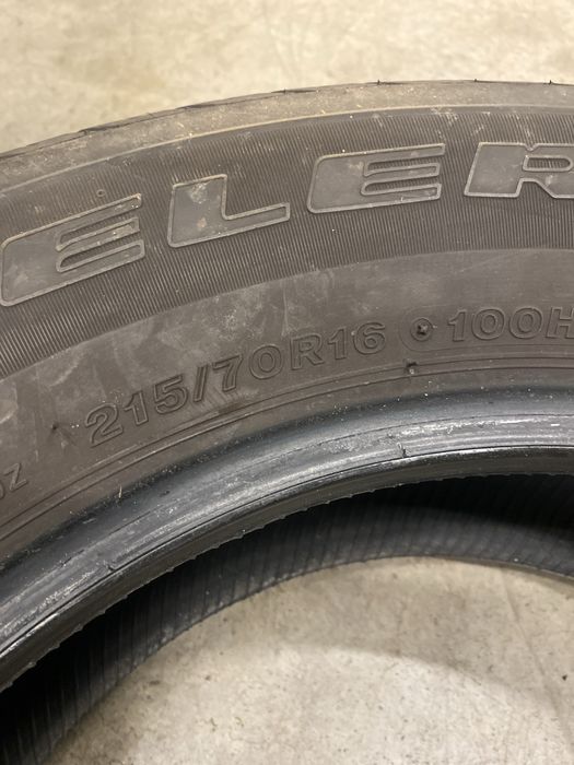 2x 215/70 r16 Bridgestone duler H/T 687 dot 0222