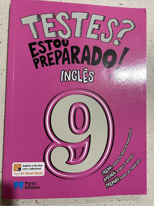 Livro Testes Estou Preparado Inglês 9