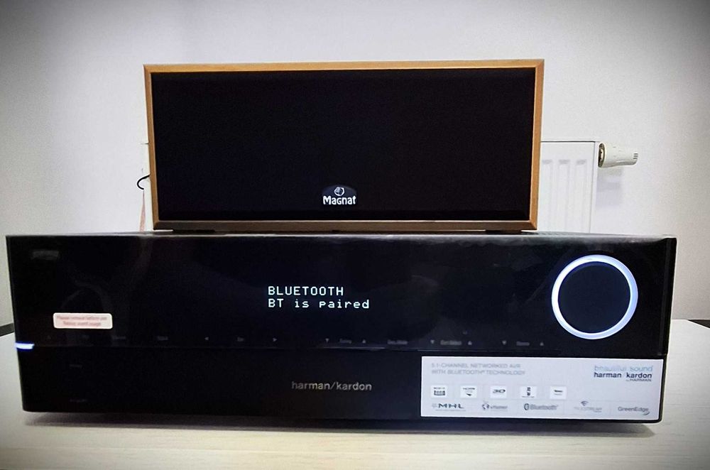Amplituner Harman Kardon AVR 161S + zestaw głośników Magnat 5.1