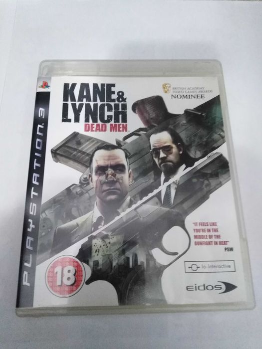 Jogo Playstation 3- Kane & Lynch Dead Men PS3