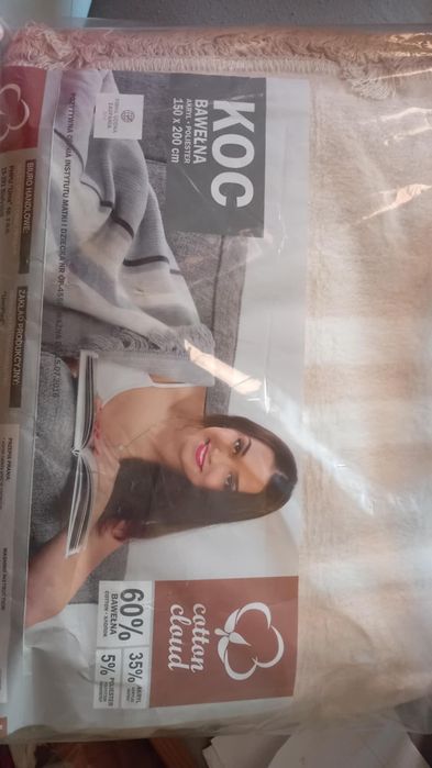 Koc akrylowy 150x200 nowy