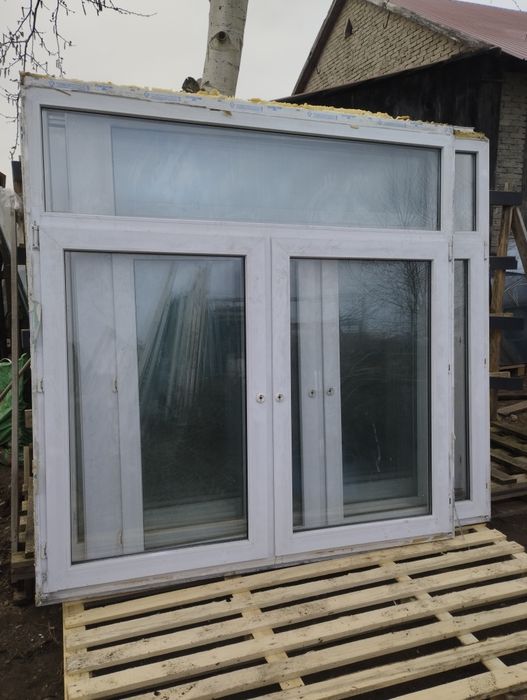 Okno pcv 193 x 197 używane 200 x 200