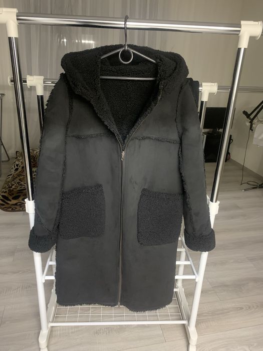 Двухсторонняя дубленка-шуба