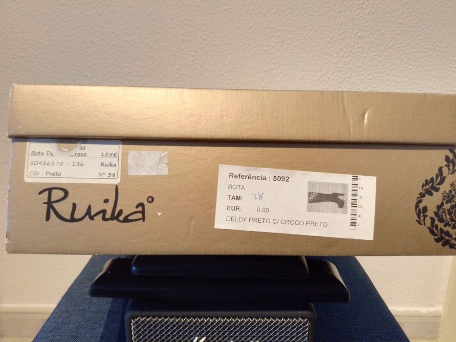 Botas Pretas Senhora Ruika
