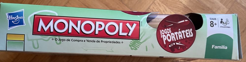 Jogo Monopoly Portátil