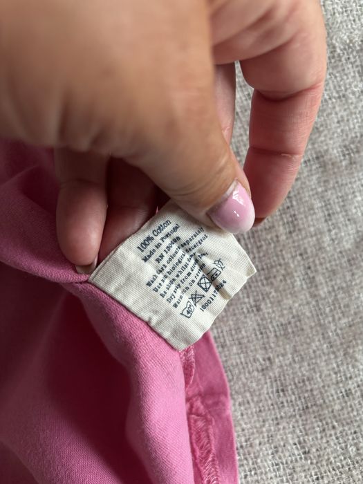 Rozowa bawelniana koszulka jack wills w dobrym stanie