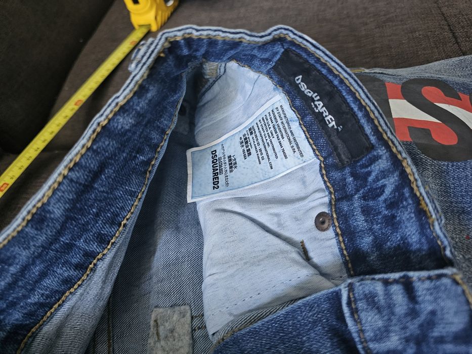 Dsquared męskie spodenki jeansowe s m