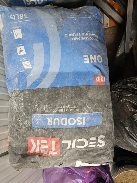 Reboco térmico leve 16 sacos