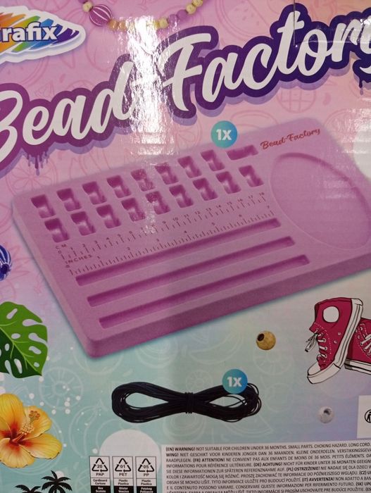 Zestaw do robienia biżuterii bransoletek Grafix Bead Factory