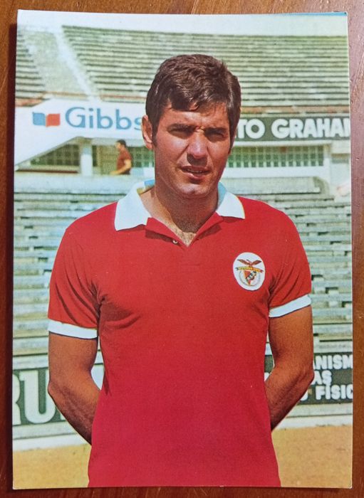 Postais de antigos jogadores do Benfica