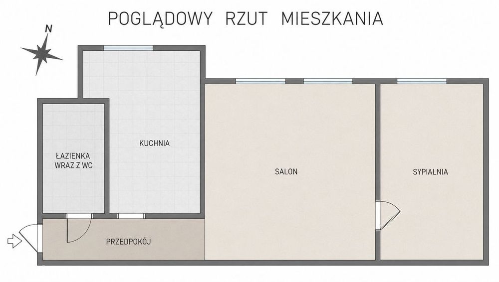 Apartment in Katowice, Nikiszowiec, Janów-Nikiszowiec - Widok 2