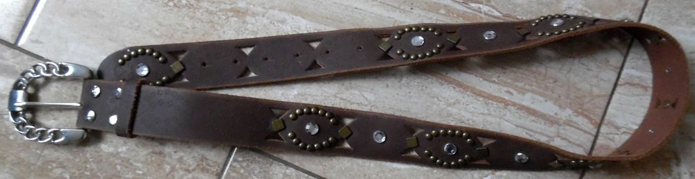 Damski pasek z oryg.klamrą (dł102cm)