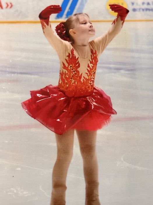 Сукня для фігурних змагань на зріст 122-128 ОРЕНДА!!