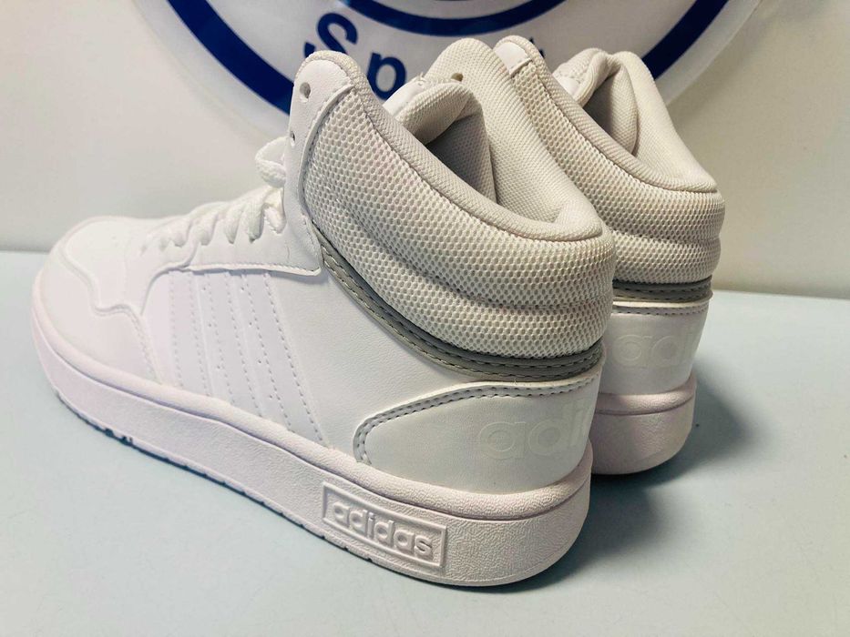 Adidas Hoops Mid GW0401 białe sneakersy   38