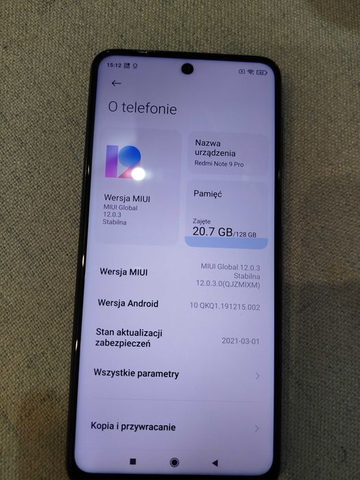 telefon redmi note 9 pro