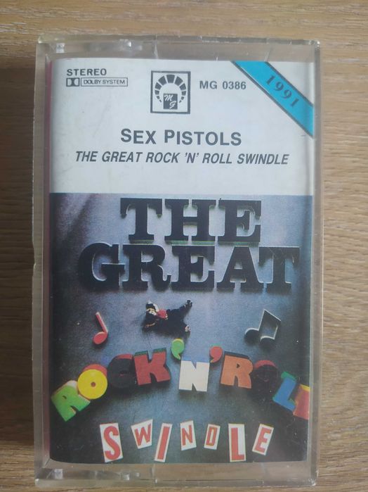 Kaseta Sex Pistols 'The Great Rock 'n' roll Swindle"