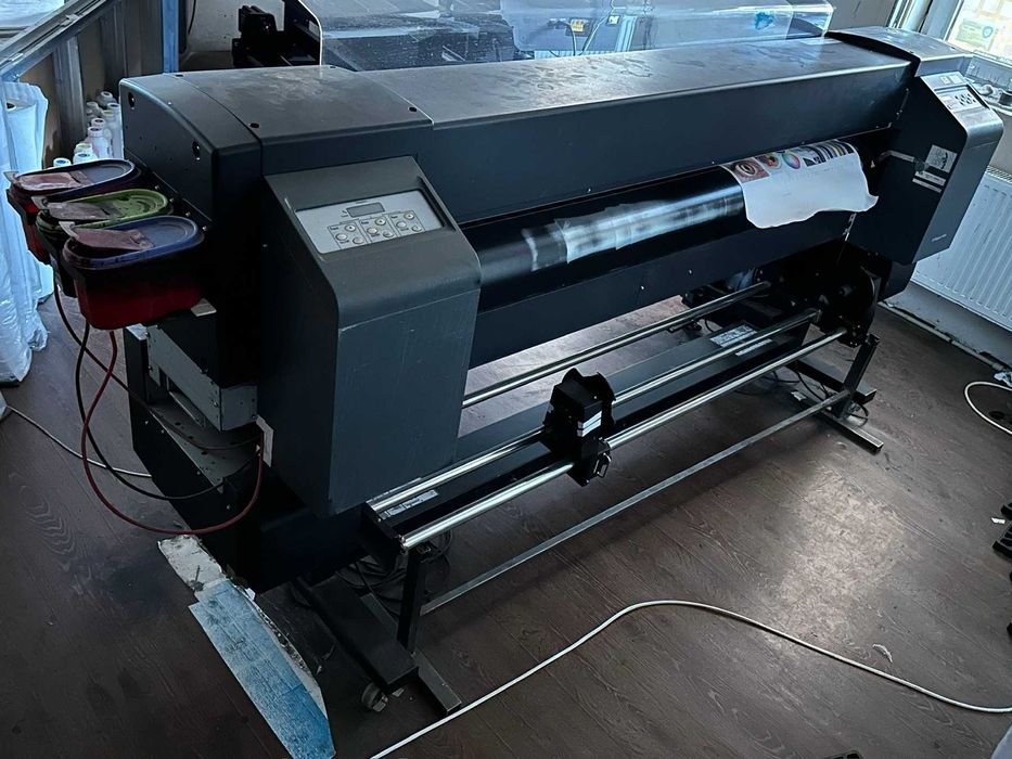 Друкуючий плотер Hp 9000s з підігрівом під відновлення, на запчастини.