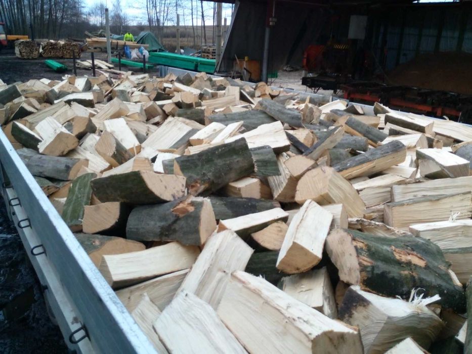 Grab, drewno opałowe kominkowe grab, zrzyny tartaczne, trociny wióra,