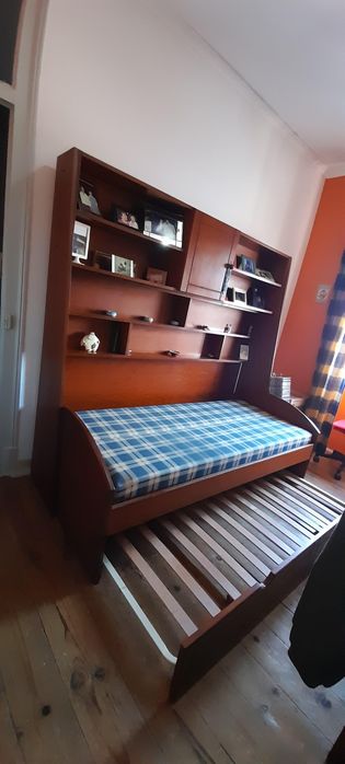 Mobília de quarto cerejeira