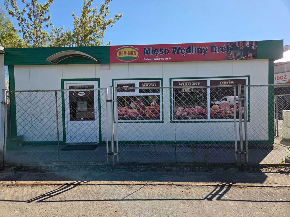 Pawilon lokal handlowy na targowisku MACIEJ.
