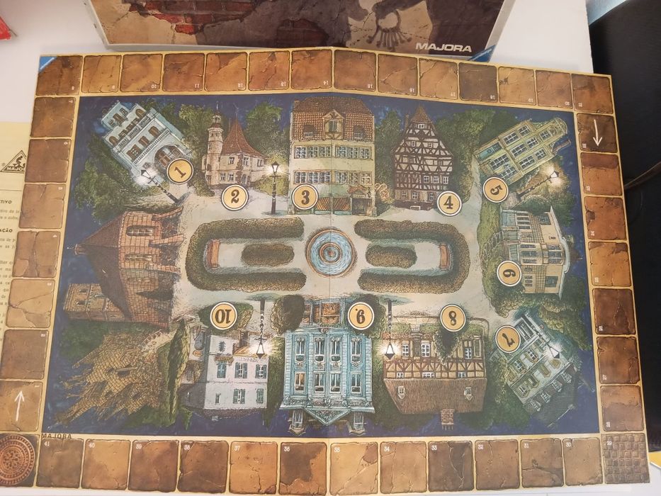 Jogo de tabuleiro Detective & Co., Majora  anos 80