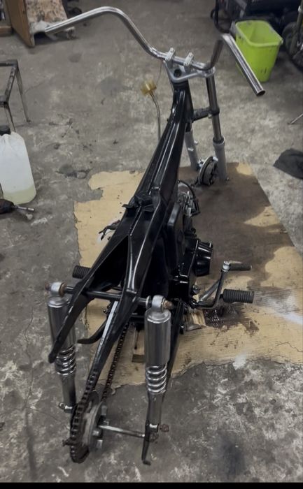 Мопед Альфа після відновлення