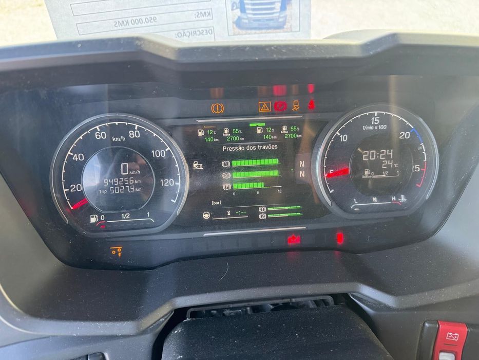 SCANIA .2021 R500 6x2 CHÂSSIS