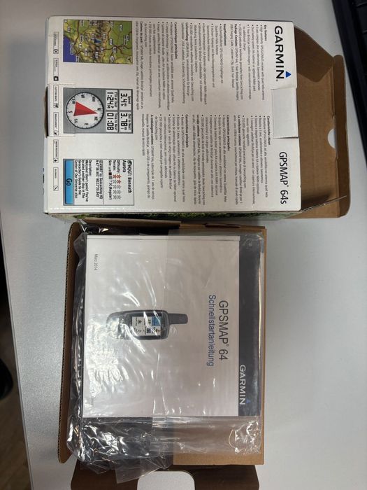 Туристичний GPS-навігатор Garmin GPSMAP 64s, Bluetooth і ANT
