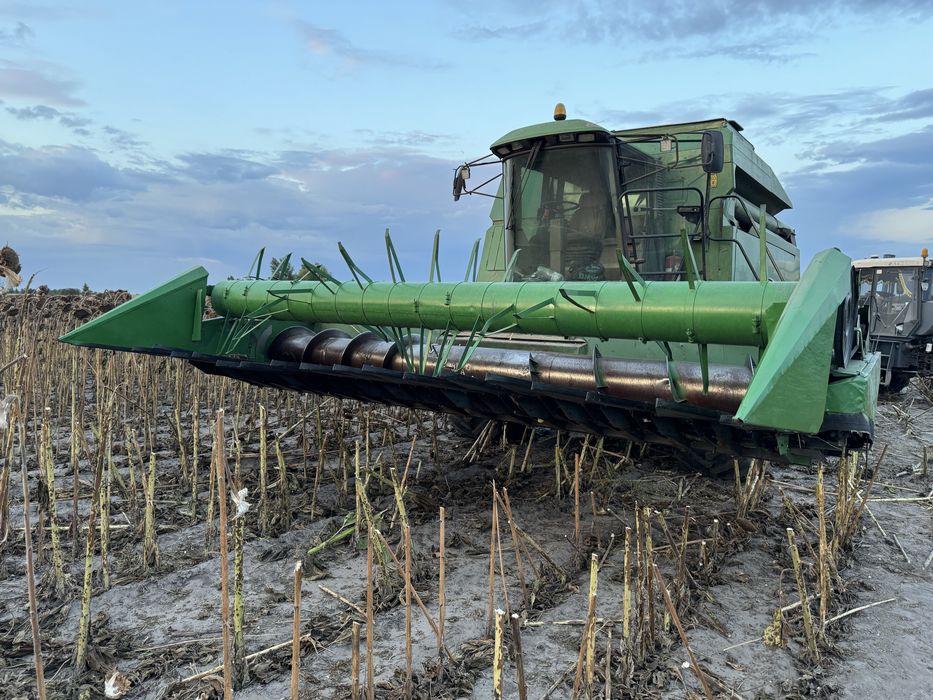John Deere 2066 джон дір жатка 5,5м візок.Обмін