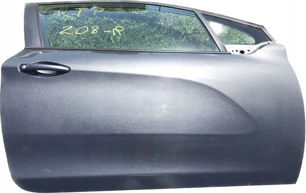 Drzwi Peugeot 208 2012- 3-drzwi Prawe Grafit KTP